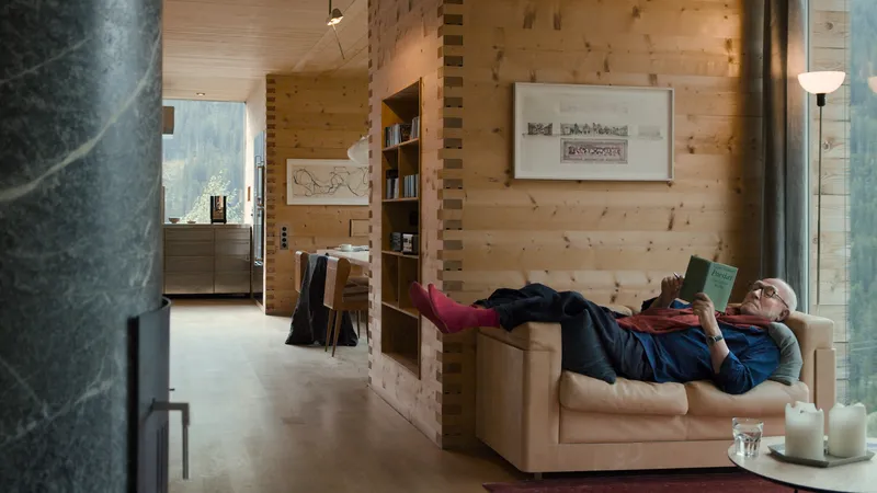 Filmstill aus From Inside Out - Die Architektur von Peter Zumthor