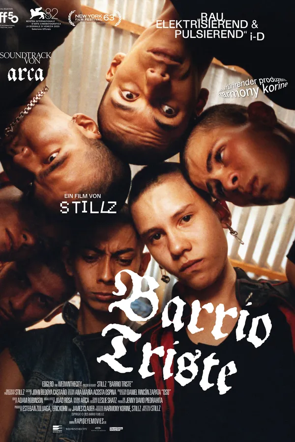 Poster for the movie Barrio Triste