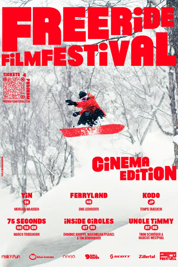 Filmplakat zu Freeride Filmfestival 2026