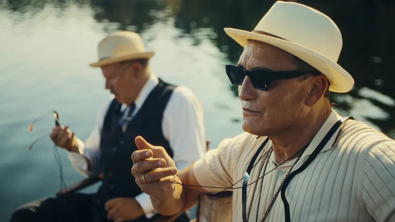 Still image from the movie Adams Acht