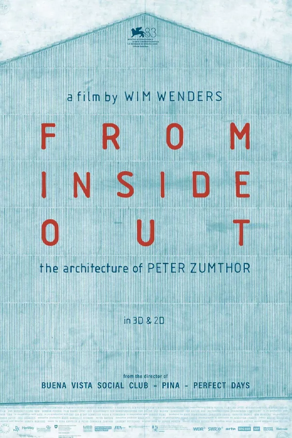Poster for the movie From Inside Out: The Architecture of Peter Zumthor