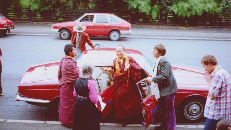 Filmstill aus Meeting the Buddha