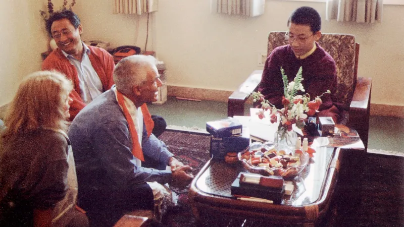 Filmstill aus Meeting the Buddha