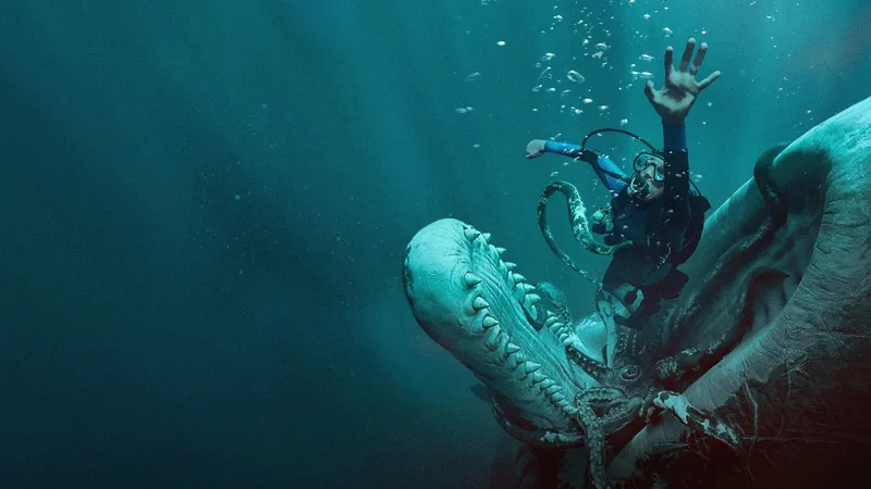 Still image from the movie Whalefall